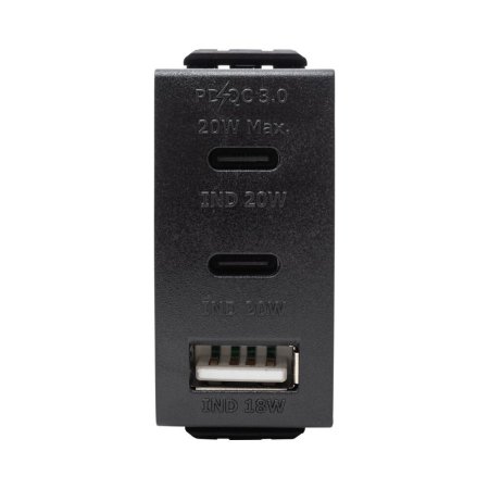 USB + TYBE-C NISKO BK