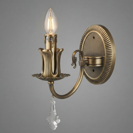 Vintage Candle Brass