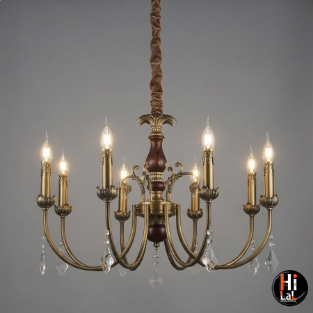 Vintage Candle Brass
