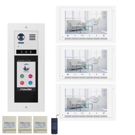 انتركوم مع كود لمس 3 شاشات