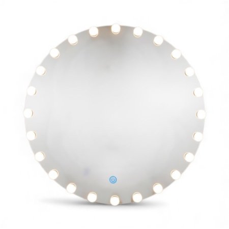 مرآة مضيئة بقطر 60 سم